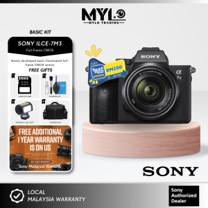 (READY STOCK) - Sony Alpha A7 MARK III | A7III | A7 III | A7MK III | A7MK3 Body & Kit Lens FE 28-70mm