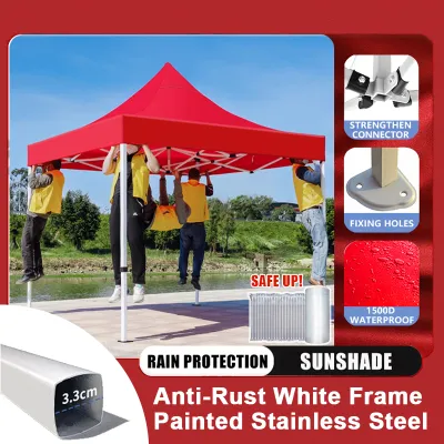 Heavy Duty Outdoor Garage Tent Folding Canopy Tent Car Tent Waterproof Outdoor Foldable Tent 2x2/2x3/3x3/3x4.5/3x6 Stall Tent Market Tent 2000D