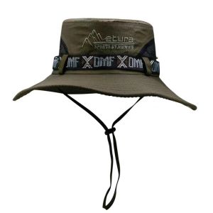 SERENEGLOW Lightweight Outdoor Sun Hat with UV Protection and Adjustable Chin Strap for Hiking Fishing and Summer Activities