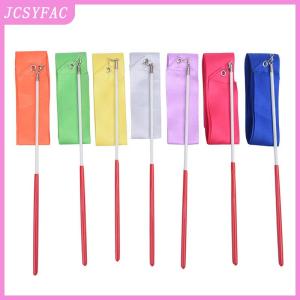 JCSYFAC  2m Professional Gym Ribbons Dance Ribbon Rhythmic Art Gymnastic Ballet Streamer