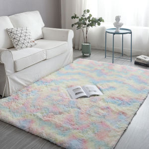 MOJO ส่งเร็ว สีใหม่ทูโทน พรม พรมขนยาวนุ่ม พรมปูพื้น พรมห้องนั่งเล่น พรมห้องนอน นั่งสมาธิ พรมผืนใหญ่ พรมแต่งบ้าน