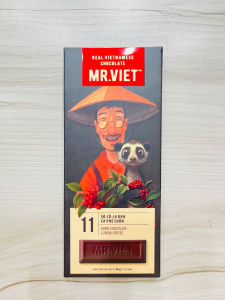 Socola đen cà phê chồn Mr Viet 60g - Mr Viet Dark Chocolate Luwak Coffee 60g