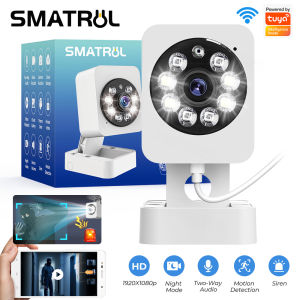 SMATRUL 100% Original 1080P HD  WiFi Hidden Camera Rechargeable IP Camera CCTV Outdoor Security connect to cellphone with voice Indoor IP to phone outdoor with night vision 360p for house hidden for vlogging monitor camera