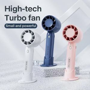 ✅100% Original Yoky T10 Portable Mini Fan USB Rechargeable Turbo Fan Adjustable Cooling Fan Handheld