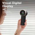 Orashare HF03 Mini Fan Portable Rechargeable 3 Wind Speeds Handy and Lightweight With Built in 1500mAh Digital Display Long Battery Mini Handheld Fan For Commuting To Work And Outdoor Sports. 