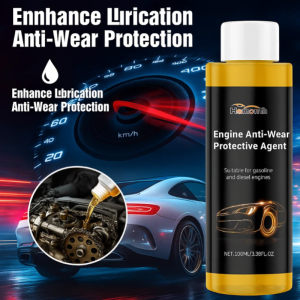 Automobile Engine Anti Wear Repair Agent Noise Reduction and Vibration Reduction Strong Oil Burning Treatment Blue Smoke Protection Oil Additive发动机抗磨保护剂