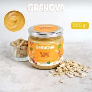 Selai Kacang Tanah / Peanut er by Granova 220g (Natural Sugar-free Vegan Keto Low-carb diet)