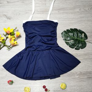 Bikini Nữ Một Mảnh Bộ Đồ Bơi Đi Biển Váy Liền Freesize BinSports BHV086