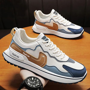 Sepatu Pria TOPCER Sepatu Pria Import Korean Steel Bahan Leather Sol Rubber Karet Anti slip Kekinian Berkualitas Sneakers Cowok Olahraga K39 Free Box