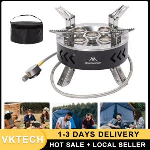 6800W Portable Picnic Gas Stove - High Power Cooking Accessory for Camping and Outdoor Recreation