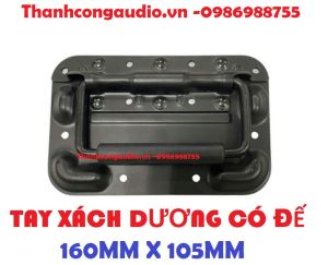TAY XÁCH DƯƠNG 161 X 105MM CÓ ĐẾ cho tủ case tủ máy thiết bị âm thanh nội thất… Loại tốt