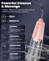 Ear Wax Cleaner Removal, DIY Water Powered Ear Irrigation Flushing System with 4 Pressure Modes, Electric Ear Flushing Kit for Adults Earwax Remover Cleaning Tool Ear Washer for Humans. 