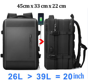 Balo laptop Kết hợp du lịch chống sốc có sạt USB thế hệ mới AllSuntown nhiều loại có tăng đưa DC34