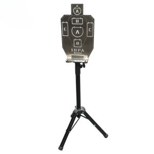 Stainless steel primary color wire drawing standard zoning precision training shooting target