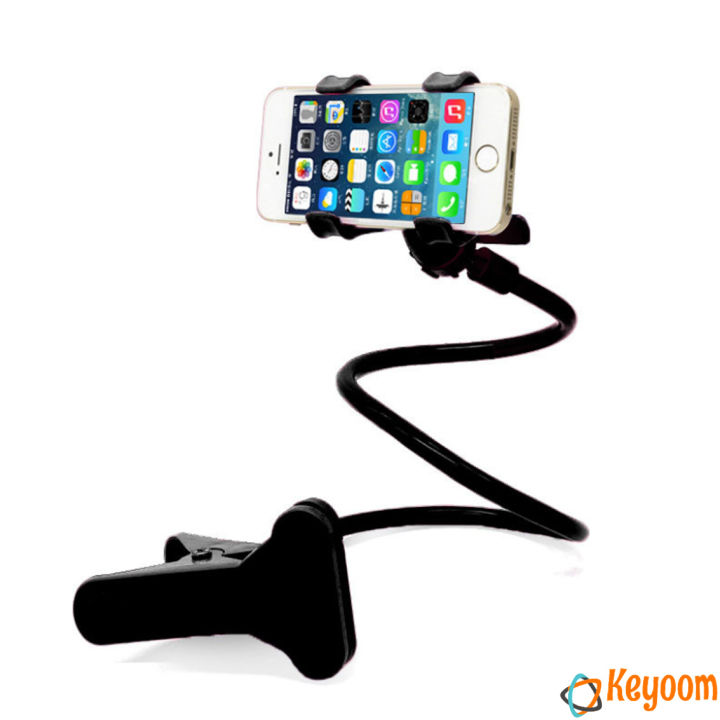 Keyoom ที่วางมือถือ "แบบหนีบยึดโต๊ะ" Phone holder มีสินค้าพร้อมส่ง ...