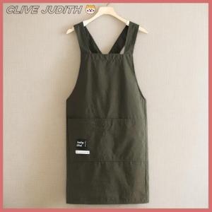 CISWGE Cooking Kitchen Aprons Breathable Wear Resistant Adult Waist Aprons Anti Fouling Soft Restaurant Work Clothes Home