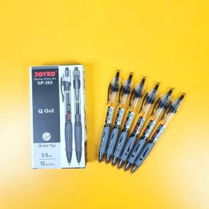 Harga Per (6pcs) Pulpen Gel Pen JOYKO GP-265 Tinta Hitam Biru Merah Original