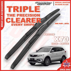 [Proton X70 2018 - Above] SAMURAI Wiper Proton X70 Silicone Wiper Water Repelling