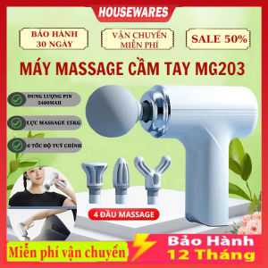 Máy mát xa cầm tay ZLIFE Z668 súng massage cầm tay mini đa năng chính hãng cao cấp 12 đầu matxa