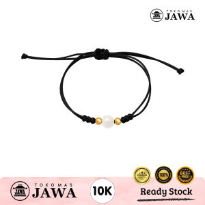 Gelang Tali Emas Mutiara Kadar 10 Karat Toko Mas Jawa