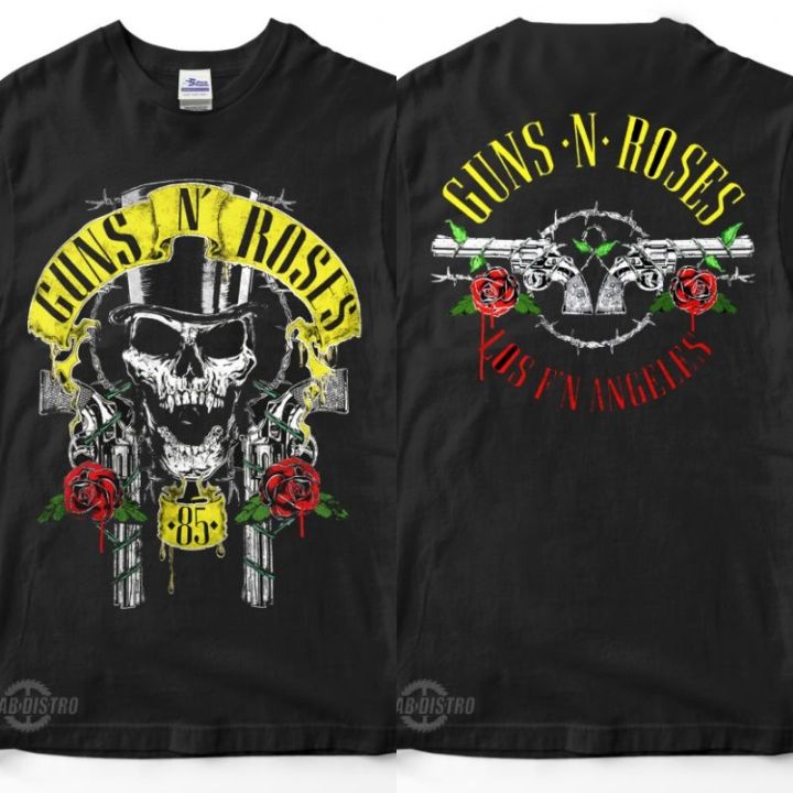gun n rose black shirt Rockshirts Guns & Roses Vintage men's Tshirt