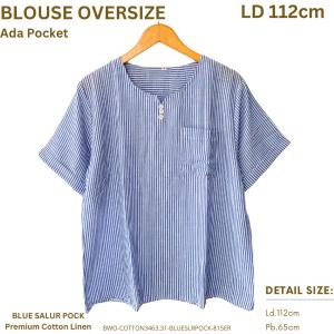 Blouse Wanita Kekinian - Katun Premium Ld. 116cm - Atasan Wanita Kekinian Katun Adem - Baju Wanita Kekinian