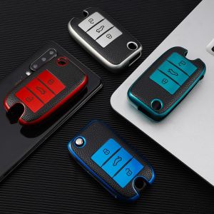 เคสกุญแจรถทำจากหนัง TPUเคสมือจับสำหรับ Roewe RX5 MG3 MG5 MG6 MG7 MG ZS GT GS 350 360 750 W5อุปกรณ์เสริม