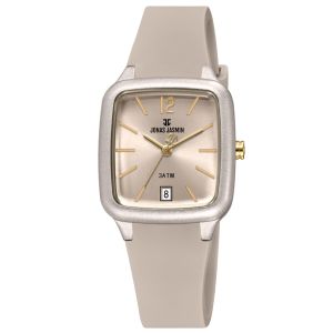 jam tangan wanita jonas jasmin jj 2287 analog date silicone fashion watch