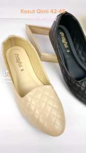 Prettyfeet Qimi Kasut Wanita Plus Size - Plus Size Shoes Women- Size 42 to 45