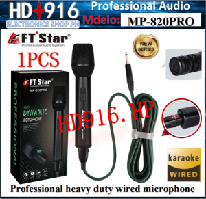 The FTstar MP-820Pro Dynamic microphone MP-820 Pro High-fidelity unidirectional dynamic microphone