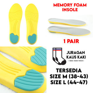 Memory Foam Insole Sepatu Shoe Pad Empuk Sneakers Sport