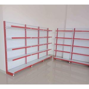 Rak Gondola Minimarket Single start tinggi 200cm 5 susun