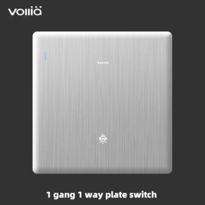 Vollia แผงสวิตช์ซ็อกเก็ตผนัง 1/2/3/4 Gang 1/2 วิธีสวิตช์ไฟ ซ็อกเก็ตผนังสำหรับประเทศไทย แฟชั่นไฟฟ้าบ้านสวิทช์ซ็อกเก็ตแผง ซ็อกเก็ตผนังพร้อมอินเทอร์เฟซ 2.1AUSB คู่ สวิตช์ไฟบ้านทันสมัย ปลั๊กไฟสำหรับบ้าน สวิตช์ไฟบ้าน