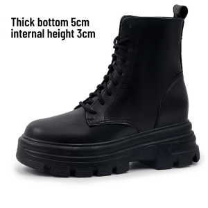 FAMEOY New arrival high quality ankle boots platform casual martin boots shoes for women#180