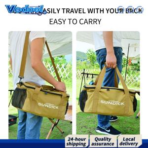 【Fast delivery】 ถุงอาหารเก็บความเย็นพกพากันน้ำกันรั่วซึม สำหรับเดินทางและปิกนิก พร้อมสายสะพายปรับได้และช่องเก็บของหลายช่อง