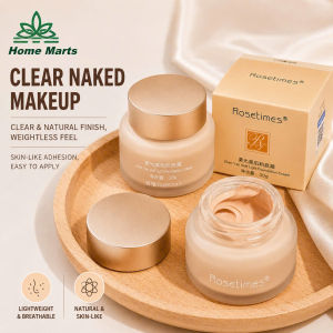 Rosetimes Soft Light Foundation Cream 30g Natural Makeup Base Lightweight Long Lasting Foundation