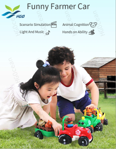 Funny Farmer Car Kid ChildrenGiftDisplay