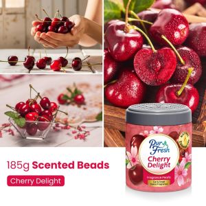 Car Air Freshener Beads Long-Lasting Wangi Kereta Odor Eliminating Perfume Beads
