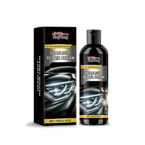 ✨ Headlight Polishing Cream / Car Light Restoration Agent Beauty Care / Brighten Headlights / Odorless & Safe / Long-term Protection / No Damage / Anti-oxidation / Surface Care - Auto Headlight Renovation Treatment