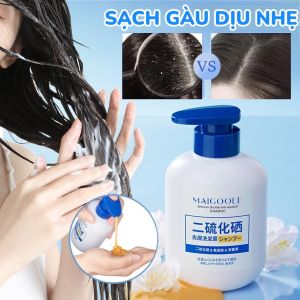Dầu Gội Chống Gàu MAIGOOLE Selenium Sulfide Shampoo | Sạch Da Đầu Tóc Dầu Nội Địa 300ml