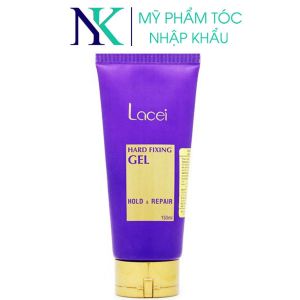 GEL TẠO KIỂU TÓC LACEI HARD FIXING HOLD & REPAIR 150ML