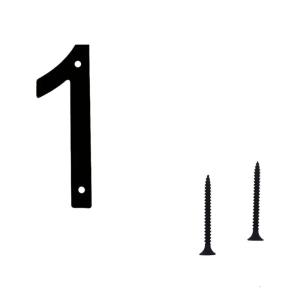 Floating Houses Number for Outside Metal Houses Number for Outdoors Black Coated Rusts Proof Home Address Number/Plaques