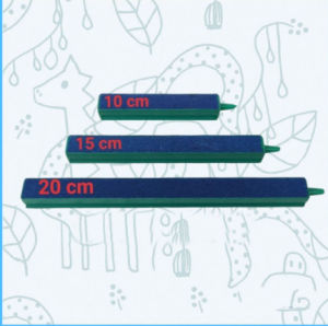 Batu Aerator Panjang Aerasi Airstone Gelembung Panjang Berbagai Varian