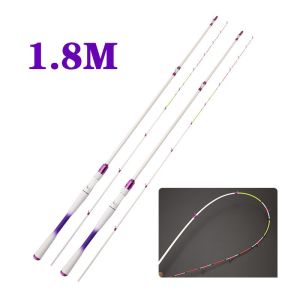 Spinning Fishing Rod Portable Ultralight With Fishing Rod Bag Soft Tail Raft Rod 2 Sections Carbon