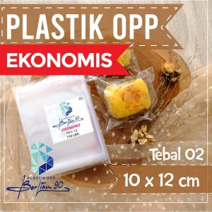 Plastik Opp 10x12 Cm 02 Micron / Plastik Lem / Plastik Opp Seal