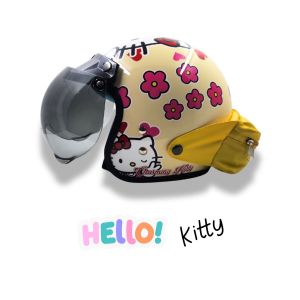 Helm Anak TK dan SD Junior SNI Busa Tebal Free Kaca Bogo dan Tas Pinggang