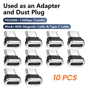 Boxiang Magnetic Plug 240W 48V5A Magnetic USB-C Cable PD3.1Fast Charge 120Gbps High Speed Data Sync Dual Use Type C Charger Wire2026