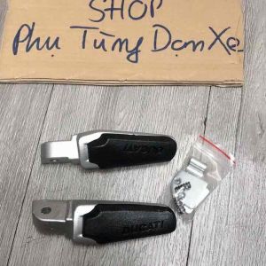 Cao su gác chân sau xe máy  yamaha và honda  1 cặp  mẫu ducati (phụ tùng dọn xe)