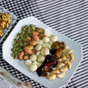 250 Gram Mix 3 loại hạt (Hạnh nhân óc chó bí điều) DIEPPHUONG FARM