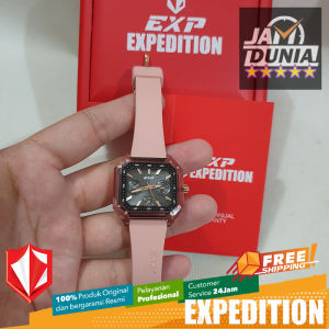 JAM TANGAN EXPEDITION WANITA ORIGINAL EXPEDITION 6840 6840MFRRGBAPN - Women CT - Rubber - Pink - Jamdunia Jam dunia JD18 # JAM WANITA JAM EXPEDITION WANITA + EXF 6840 MFRRGBAPN EXF6840 EXF6840MFRRGBAPN EXF 6840MFRRGBAPN EXPEDITION 6840MFRRGBAPN S003